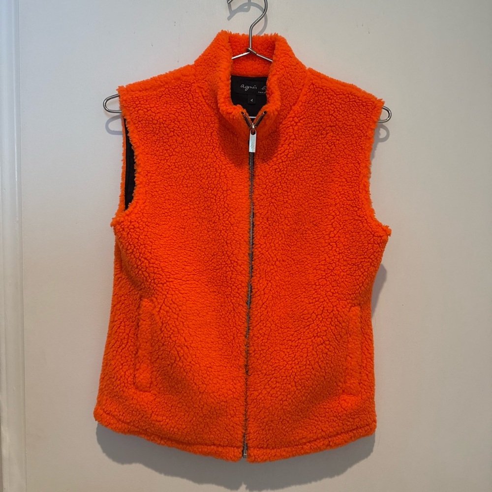 Agnes B size 1 orange vest
